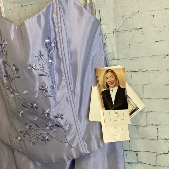 Jessica McClintock Dress Millennium 2000 NWT Deadstock 2-Piece Dress 10 Party - Picture 2 of 14